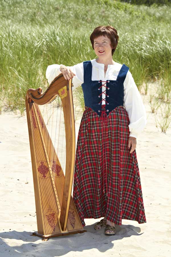 Angelica Ottewill in Celtic Costume